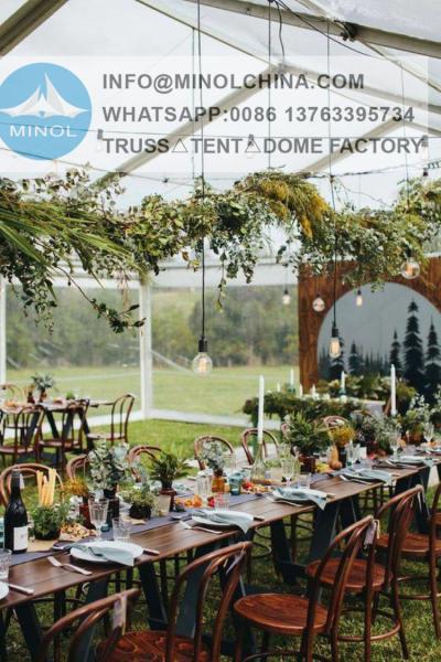 Custom-made Decorating Party Tent Wedding with Air Conditional