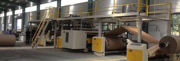 Dpack corrugator DWJ150-1800-2ply corrugated cardboard production line High quality carton production line