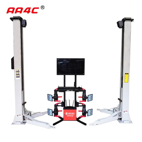 AA4C DF502 3D wheel alignment machine 5 cameras no camera beam no cabinet no monitor no computer Be applicable to two post lift and small-scissors lift