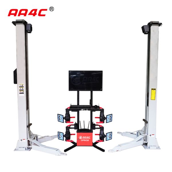 AA4C DF502 5D wheel alignment machine 5 cameras no camera beam no cabinet no monitor no computer Be applicable to two post lift and small-scissors lift