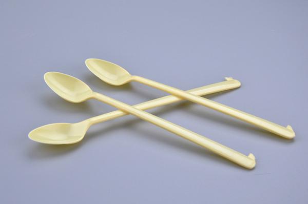 Plastic Long Mini 6 Wedding Birthday Party Tableware Dessert Spoons