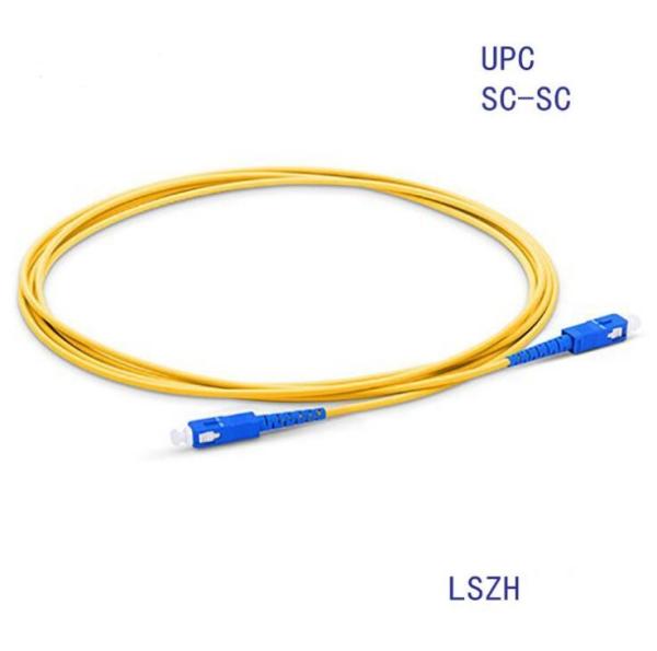 SC/Upc-SC/Upc Simplex 9/125um Sm Optical Fiber Cable