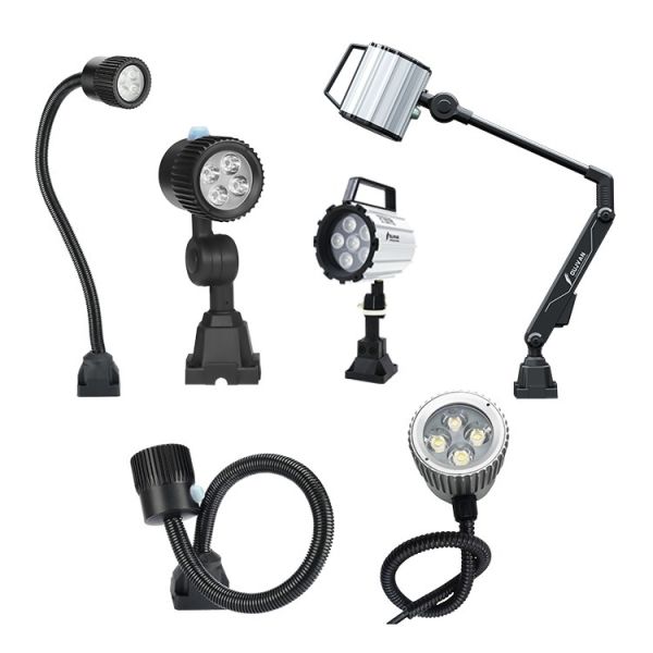 IP65 Adjustable LED Machine Tool Work Light 9W 810LM Full Aluminum Industrial