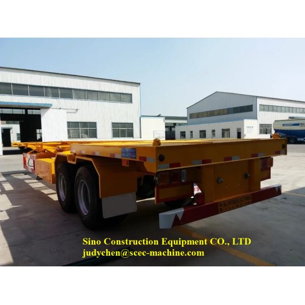 20 контейнера скелета Семи трейлера Макс.Лоадинг 35т косточки рамки футов тележки шасси