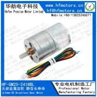 moteur sans brosse de vitesse de C.C en métal de 24V 100RPM pour la serrure électrique
