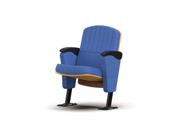 Commercial 15mm Thick Plywood Audience Seating Chairs