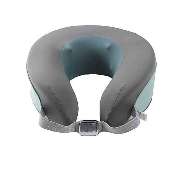 Portable Heated Massage Neck Pillow , Memory Foam U Shape Travel Pillow