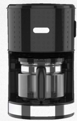 1000W Italian Automatic Coffee Machine 1.2L Pyrex 12 Cups Drip Coffee Maker