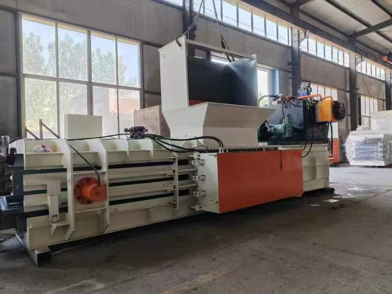 Electric Industrial Paper Scrap Baling Machine High Pressure For 3-5 Bundles Per Minute