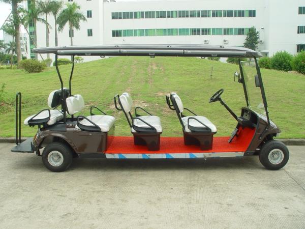 Custom Street Legal Electric Golf Carts With Trojan Acid Battery For Multi Passenger