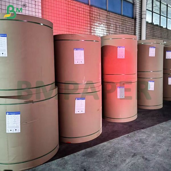 磨いたMGクラフト紙機 - グラス化片面紙 40gm 50gm