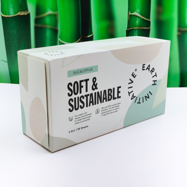 Wholesale High Quality 4 Ply Bamboo Soft Pocket Facial Tissues Natural Color Boxed Tissues
