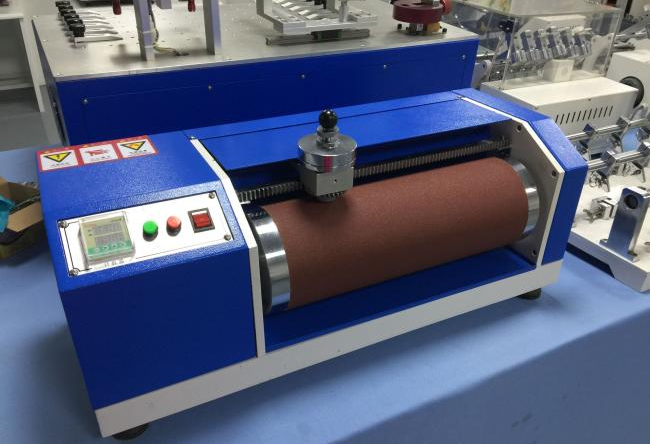 UP-1001 DIN Abrasion Tester with 150mm Roll Diameter 460mm Roller Length and 40rpm Rolling Speed for Rubber Industry