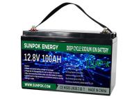 bateria profunda do ciclo do fosfato do ferro do lítio da bateria de 12v 48v 20ah Lifepo4