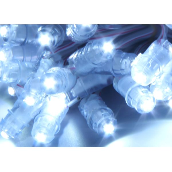 Led Pixel 9mm 5V IP67 waterproof white single color in signboard