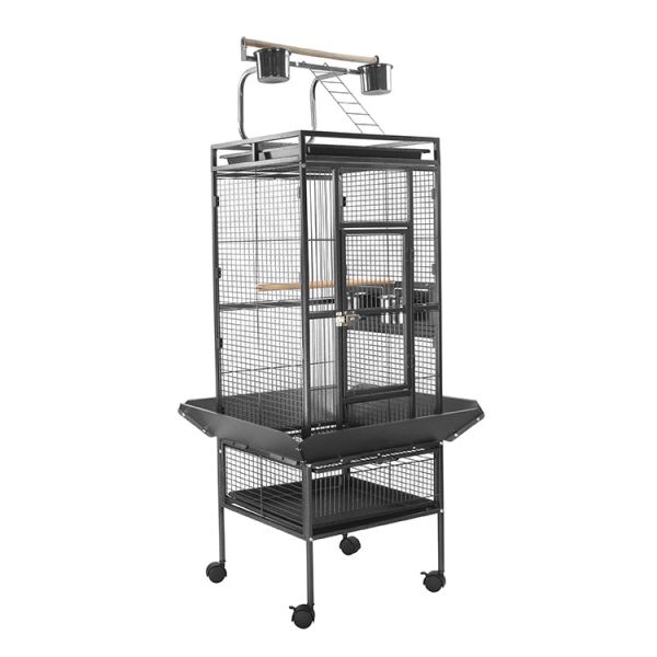 Large Size Wear-Resistant Metal Steel Parrot Cage Super Luxury Pet-Friendly Breed House