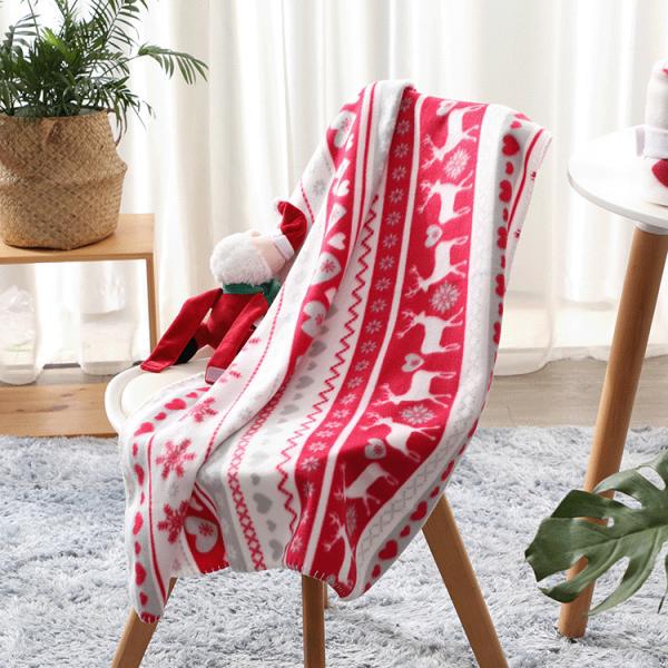 30 X 40 Inch Baby'S First Christmas Polar Fleece Baby Throw Blanket