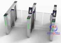 Scanner sans brosse d'empreinte digitale de moteur servo de tourniquets de Fastlane d'alarme de sonnerie pour le bureau