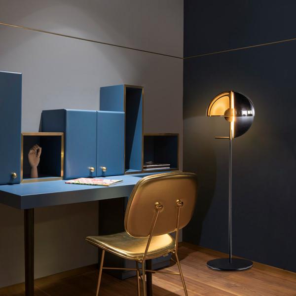 Postmodern LED bedroom floor lamps living room standing luminaires Nordic floor lights(WH-MFL-34)