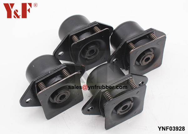 Natural Rubber Mounting Feet 2.5 Inch Length Marine Engine Mounts