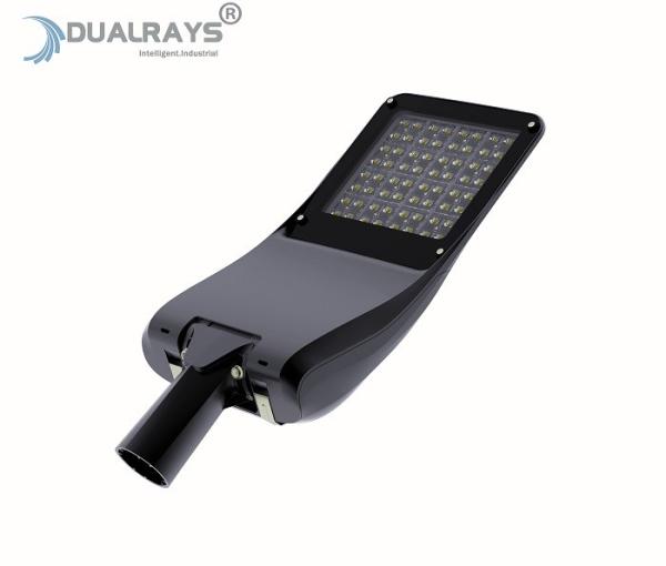 60W Outdoor LED Flat Street Lights 150W Metal Halid Lamp Equivalent