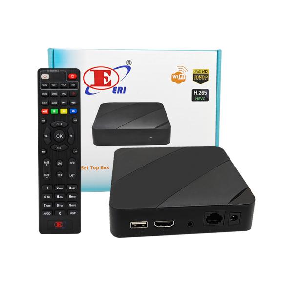 Boîtier TV Smart IPTV Linux 1080P Quad Core Processeur GX6702H1