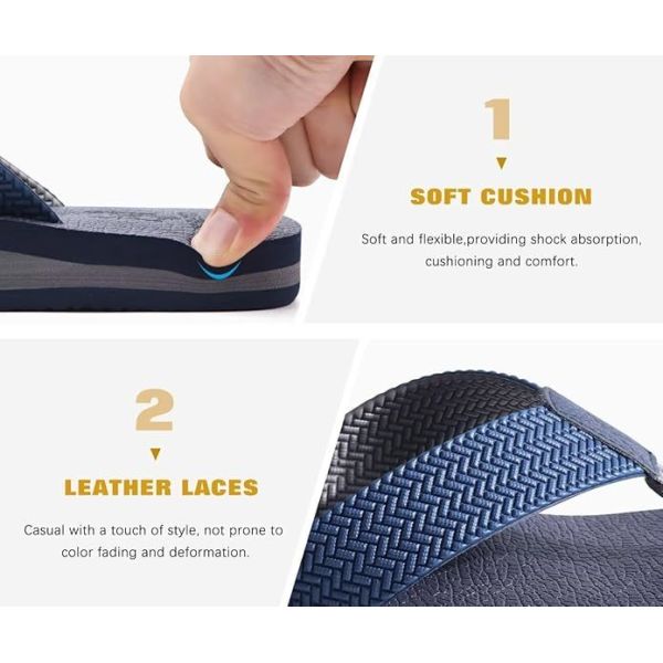 Impression par écran / Impression 3D EVA Flip Flops pour hommes sandales avec support d'arc