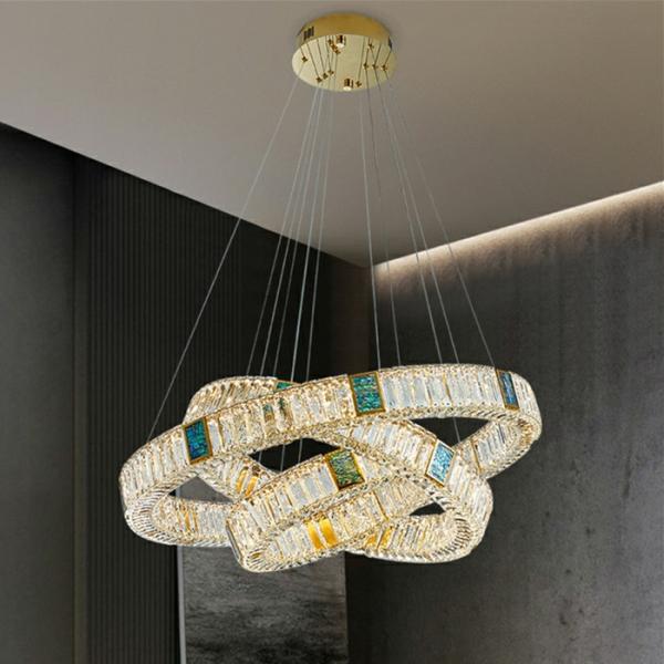 A fantasia luxuosa conduziu a decoração do hotel de Crystal Pendant Light For Home