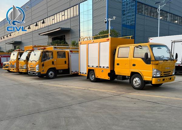 Engineering Repair Vehicle / Rescue Truck Quick Rescue Truck Of Pipe Network / Pipeline / Pavement