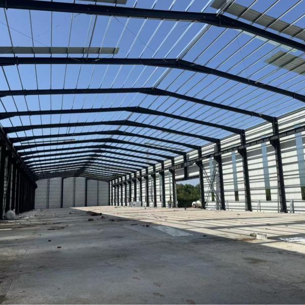 Industrial Style Steel Structure Warehouse Building And Office Application Manufactured By Metal Warehouse Builders