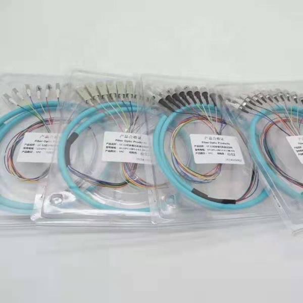 FC SM Connector Pigtail Fiber Optic Cable , UPC Pigtail For Telecommunication Equipment