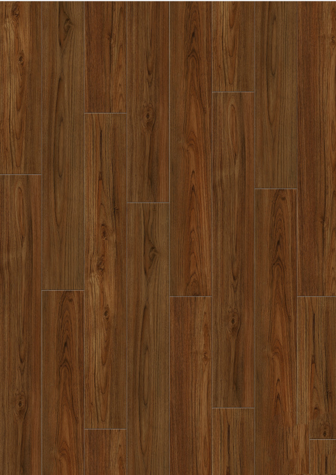 лист 5mm SPC справляясь Teakwood Burlywood GKBM JR-W17020 Eco дружелюбный коррозионностойкий ультра светлый