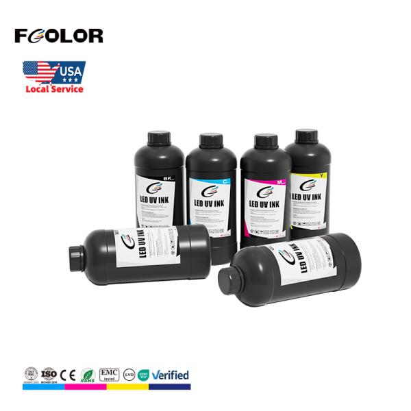 High Quality Hard Soft LED UV Curable Ink for Phone Case Wood Glass Acrylic Metal Printing for Epson I3200 XP600 DX5 DX7 UV Ink
