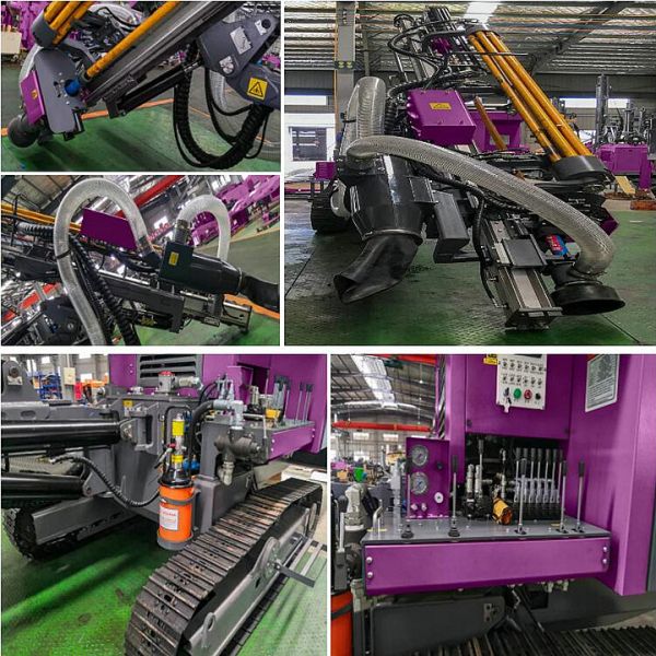 Автоматическая интегрированная буровая установка бурового оборудования 194KW дизельная минируя гидравлическая