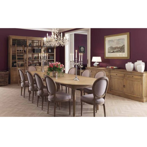 Event wooden frame round back chair linen fabric rental chair with wooden carved nice design dining chair