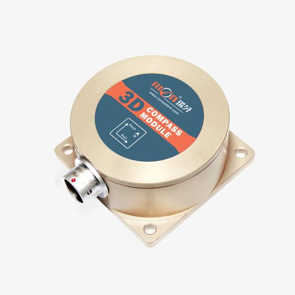 HCM380B Sensor magnético de ângulo de inclinação de 3 eixos IP67 0.3 deg Precisão de direção