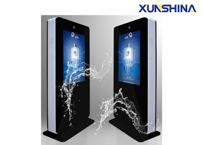 High Brightness 55 Inch Floor Standing Digital Signage With Touch Screen