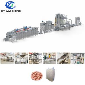 工業級のピーナッツ赤皮除去機 500-1000kg/h 98%の割れ率