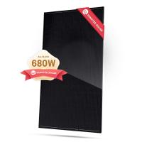 Tiger Neo Photovoltaic 680W Solar Panel Monofacial Full Black