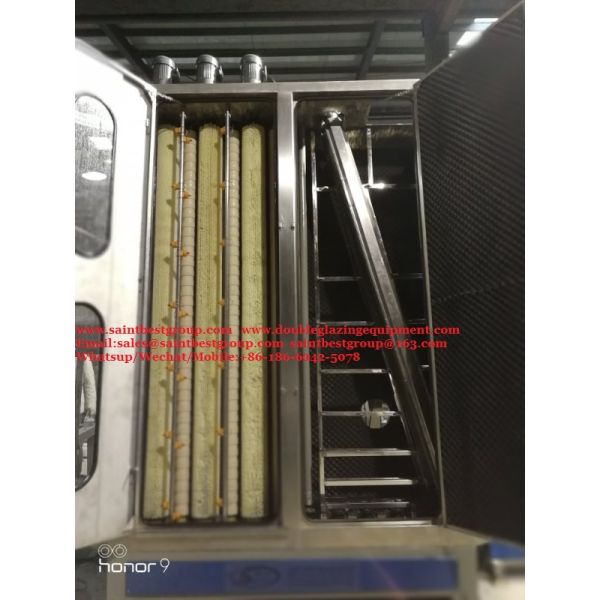Low E Washing Glass Machine , Flat Glass Washing Machine Max Glass Size 2800x4000mm