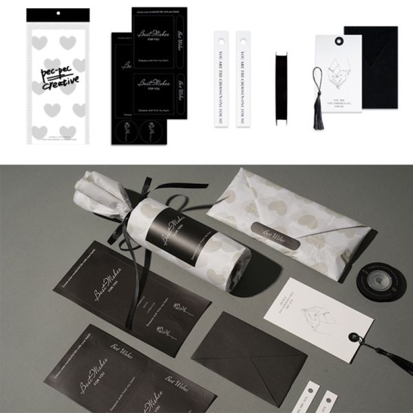 Recyclable золотой лист упаковочной бумаги серебряной свадьбы