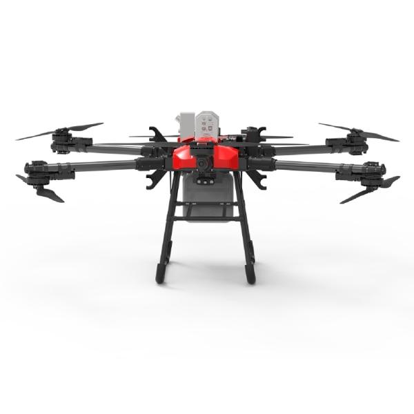 Six-axis extended-range electric-hybrid flight platform / petrol-powered unmanned aircraft