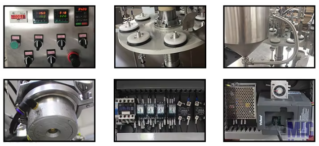 Cream Packaging Tabletop Aluminum Tube Filling and Sealing Semi Automatic Tube Filling Machine