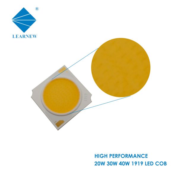 25w 35W-50w COB Led Chip 4000k 3000k 6500k  2700-1500K 19x19MM High Effeciency