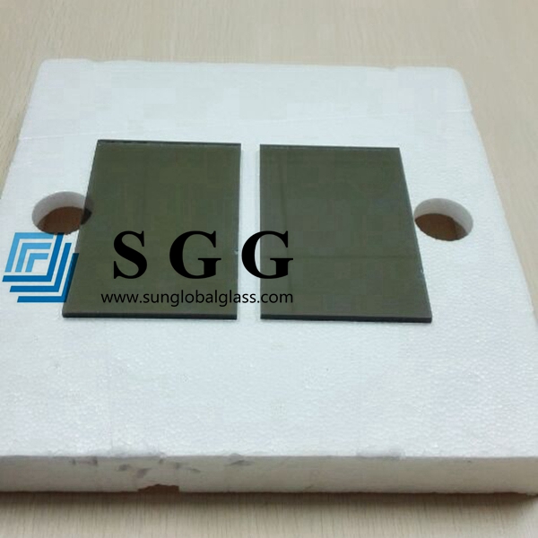 Top quality 6mm grey reflective glass