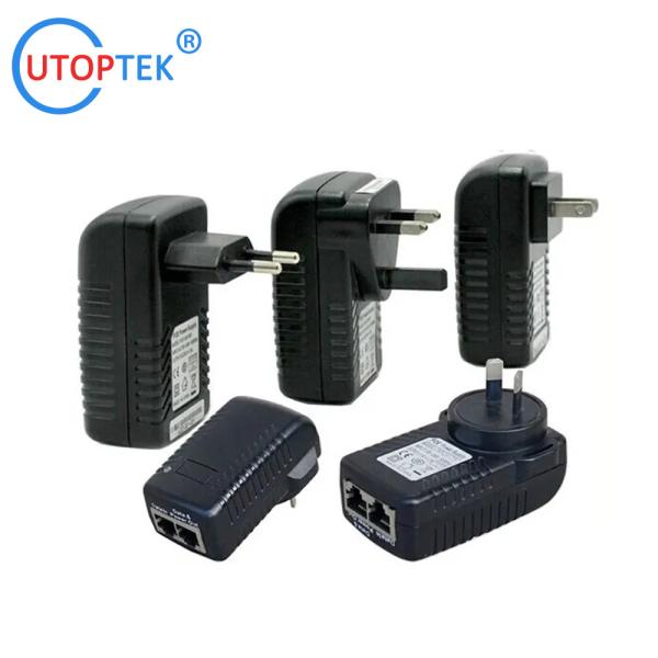 High Quality 12V/1A AC/DC POE Power adapter US/EU/UK/AU available power for CCTV IP Camera/Wireless APs
