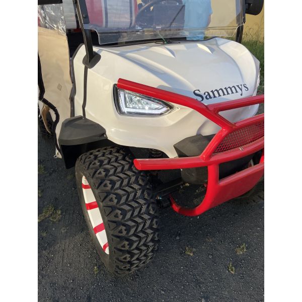 Свинцово-кислотные батареи работают на 4 пассажира настраиваемая внедорожная электрическая тележка для гольфа