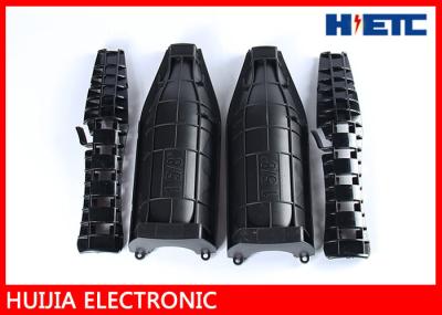 BTS installation Gel Seal Fiber Optic Closure for 1 - 5/8 Feeder Cable 49.5 - 52 mm Oulet