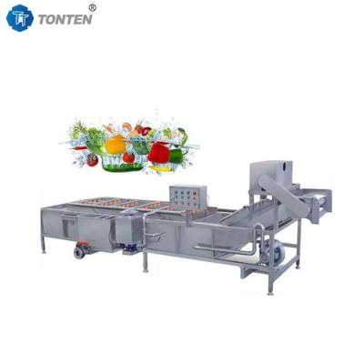 Fully Automatic Wave Type Food Cleaning Machine For Fruit And Vegetable Cleaning