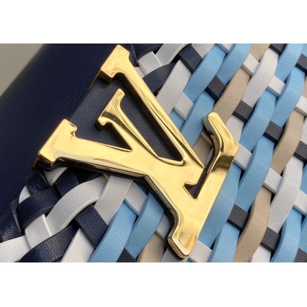 Rattan Weaving Handmade Crossbody Bag , Red Handmade Rattan Bag